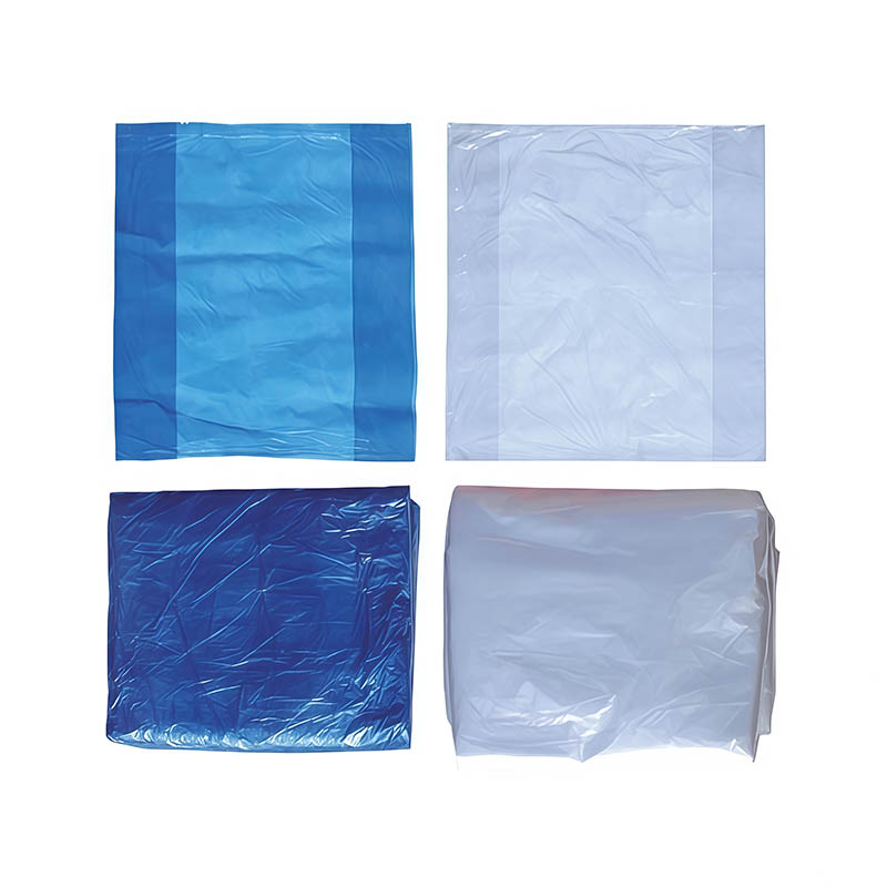 How do low-pressure case bags, made with high-performance PE materials, safeguard goods during logistics and transportation?